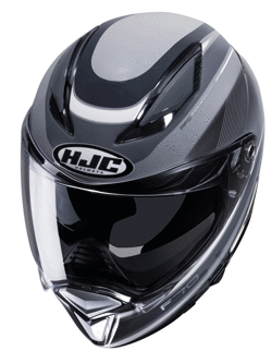 Full Face helmet HJC F70 Diwen grey-white