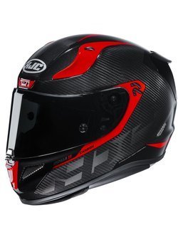Full face helmet HJC RPHA 11 Carbon Bleer black-red