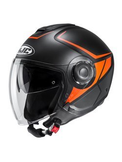 Open face helmet HJC i40 Camet orange-black