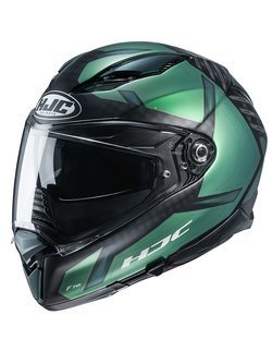 Full Face helmet HJC F70 Dever black-green