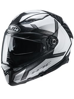 Full Face helmet HJC F70 Dever black-white