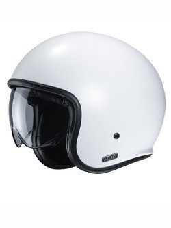 Open face helmet HJC V30 Semi Flat white