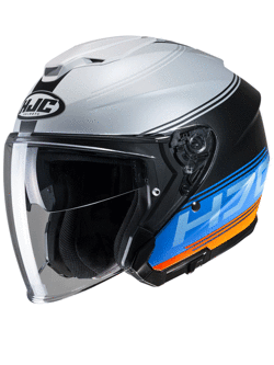Open face helmet HJC i30 Vicom grey-blue-orange