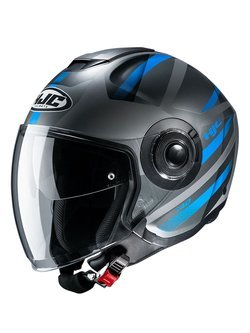 Open face helmet HJC i40 Remi black-blue